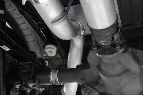 21-Up Ford F-150 4 Inch Cat Back Single Side Race version T409 Stainless Steel Exhaust System MBRP