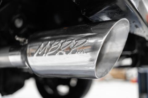 21-Up Ford F-150 Aluminized Steel 3 Inch Cat-Back 2.5 Inch Dual Split Rear Exhaust System MBRP