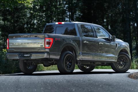 3 inch Cat-Back 2.5 inch Dual Pre-Axle (Race Profile) Black Coated  21-Up F-150 MBRP