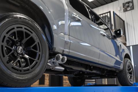 3 inch Cat-Back 2.5 inch Dual Pre-Axle (Street Profile) 21-UP F-150 Black Coated MBRP