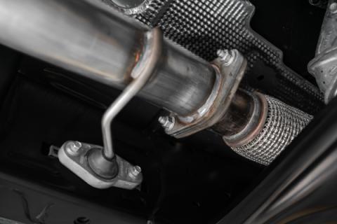 3 inch Cat-Back Single High Clearance Rear Exit 2021-Up Ford Bronco Aluminized Steel MBRP