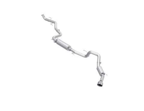2024-Up Toyota Tacoma 2.4L Armor Lite 3 Inch Cat-Back Exhaust System with Polished Tip MBRP