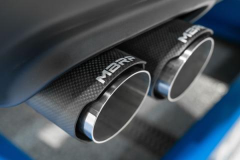 15-23 Dodge Challenger Aluminized 2.5 Inch Cat Back Dual Rear Exit Exhaust System MBRP