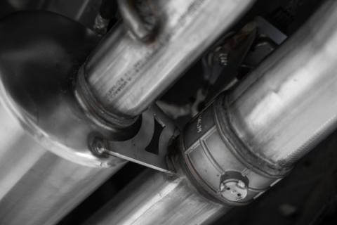 24-Up Ford Mustang GT S650 5.0L 3 Inch Cat-Back Exhaust System, Armor Pro T304 Stainless Steel Quad Rear Exit With Carbon Fiber Tips, Active, MBRP