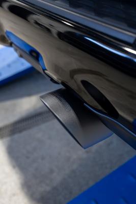 2019-2024 Ram 1500 5.7L Hemi Black Exhaust Tips, Armor BLK 5 Inch OD Dual Wall Angle Cut, Sold In Pairs MBRP