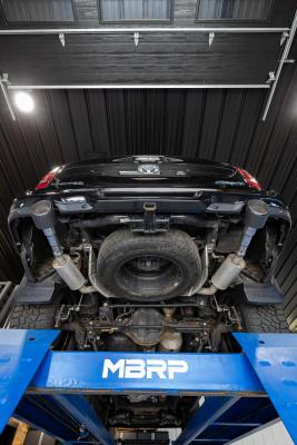 2019-2024 Ram 1500 5.7L Hemi Carbon Fiber Exhaust Tips, 5 Inch OD Dual Wall Angle Cut, Sold In Pairs MBRP