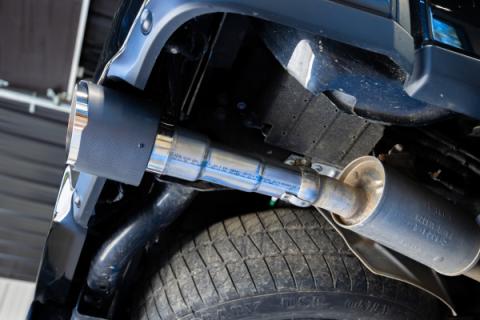 2019-2024 Ram 1500 5.7L Hemi Carbon Fiber Exhaust Tips, 5 Inch OD Dual Wall Angle Cut, Sold In Pairs MBRP