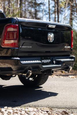 2019-24 Ram 1500 5.7L Hemi Exhaust Tips, Armor Pro 5 Inch OD Dual Wall Angle Cut, Sold In Pairs MBRP