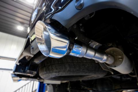 2019-24 Ram 1500 5.7L Hemi Exhaust Tips, Armor Pro 5 Inch OD Dual Wall Angle Cut, Sold In Pairs MBRP