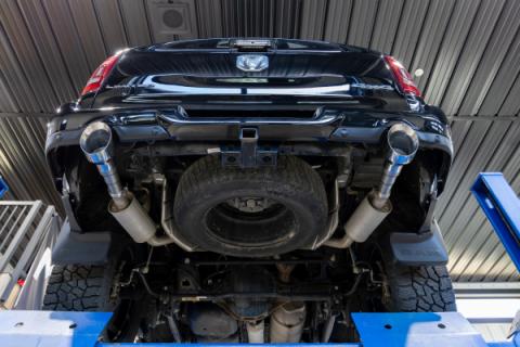 2025-Up Ram 1500 3.0L SST 5 Inch OD Mirror Polished Stainless Steel Tips Sold in Pairs MBRP