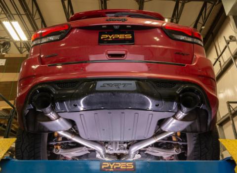 2012-21 SRT Cherokee Super System Cat-Back Exhaust 409 Stainless Steel Race Pro Mufflers SJJ05M