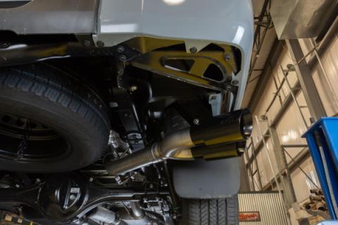 Cat-Back Exhaust System 14-21 Split Side Dual Exit 2.5 in Intermediate And 3 in Tail Pipe Violator Mufflers/Hardware Incl Tip Incl Pypes Exhaust