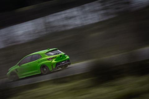 2023-Up Toyota Corolla GR 1.6L Armor Pro T304 Stainless Steel 3 Inch Cat-Back Dual Split Rear with Burnt End Tips MBRP