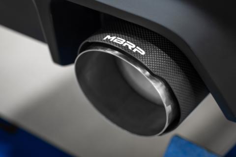 2023-Up Toyota Corolla GR 1.6L Armor Pro T304 Stainless Steel 3 Inch Cat-Back Dual Split Rear with Carbon Fiber Tips MBRP