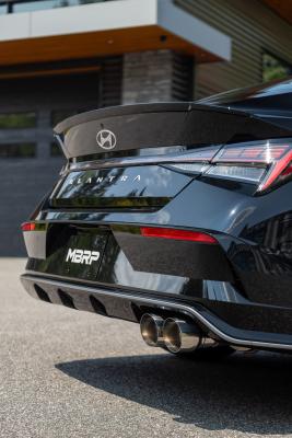 2021-Up Hyundai Elantra N-Line 1.6L Turbo Armor Lite 3 Inch Axle-Back Single Rear Exit with Dual Outlet Tip MBRP