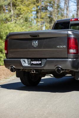2009-2018 Ram 1500 and 2019-Up Ram 1500 5.7L Hemi Exhaust Tips, Armor Pro 5 Inch OD Dual Wall Angle Cut. Sold In Pairs MBRP