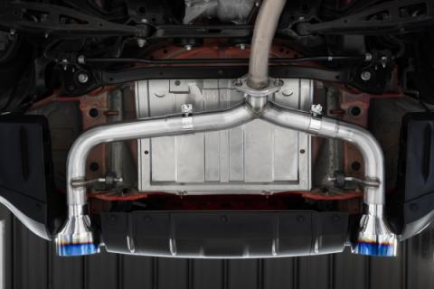 22-Up Subaru BRZ /Toyota GR86 2.4L T304 Stainless Steel 2.5 Inch Axle-Back Dual Split Rear with Carbon Fiber Tips MBRP