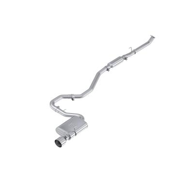 22-Present Honda Civic, Sedan Sport 2.0L Armor Lite 2.5-Inch Cat-Back Exhaust with Tip, Tour Profile, MBRP