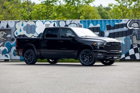 2025 Ram 1500 3.0L SST SO Armor BLK 3 inch Cat-back 2.5 Inch Dual Split Rear Exhaust with Black Tips MBRP