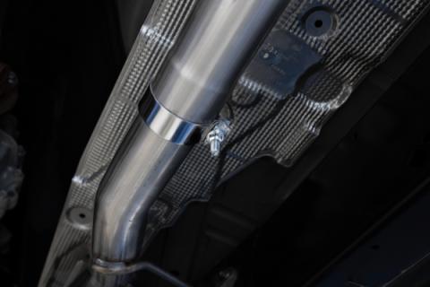 2024-Up Ford Ranger 2.3L Ecoboost Armor Pro T304SS 3-Inch Cat-Back Single Side Exit with Polished Tip MBRP