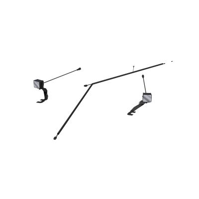 24-Up Ford Ranger Raptor Ditch Light Kit Clear Flood Beam MBRP