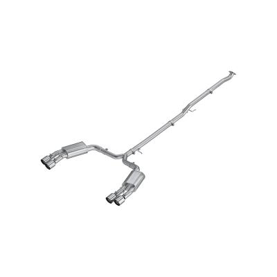 21-24 Kia K5 GT 2.5L Turbo, Armor Lite 2.5-Inch Cat-Back Dual Split Rear Quad Outlet, Tips, Street Profile MBRP