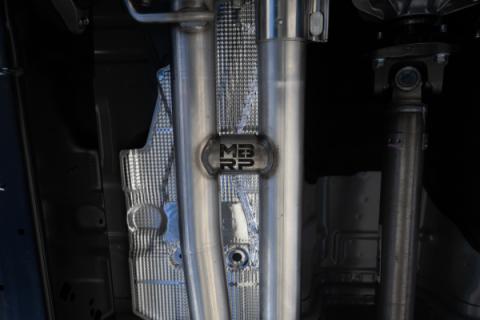 2024-Up Ford Ranger 2.7L, Armor Lite 2.5-Inch Cat-Back 3-Inch Single Side Rear Exit, MBRP