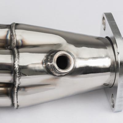 2005-2010 Mustang Long Tube Headers and EPA Compliant Catted H-Pipe Kit 304 Stainless Pypes Performance Exhaust