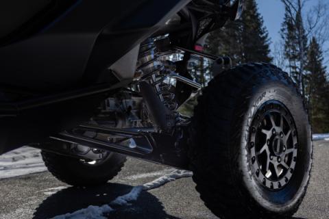 2019-Up Can-Am Maverick R/ Maverick X3/ Maverick X3 Max Black-Coated Aluminized Steel Shock Guards MBRP