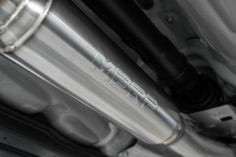 Subaru 3 Inch Cat Back Exhaust System Dual Split Rear-Quad Tips For 11-21 Subaru Impreza WRX Armor Pro MBRP