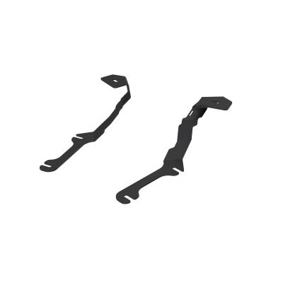25-Up Ram 1500 RHO, Black-Coated Ditch Light Bracket MBRP