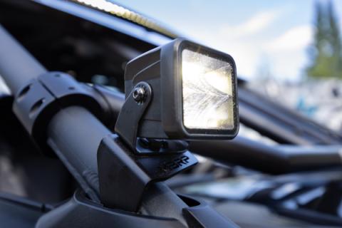 24-Present Can-Am Maverick R, Pillar Light Kit, Flood Beam MBRP