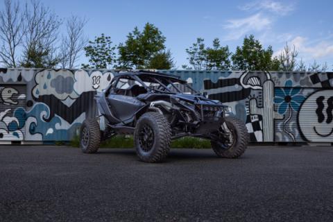 24-Present Can-Am Maverick R, Pillar Light Kit, Flood Beam MBRP