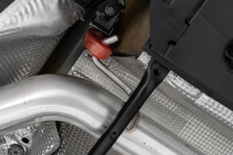 2022-Up Volkswagen Golf GTI MK8 T304 Stainless Steel 3 Inch Cat-Back 2.5 Inch Dual Split Rear with Carbon Fiber Tips MBRP