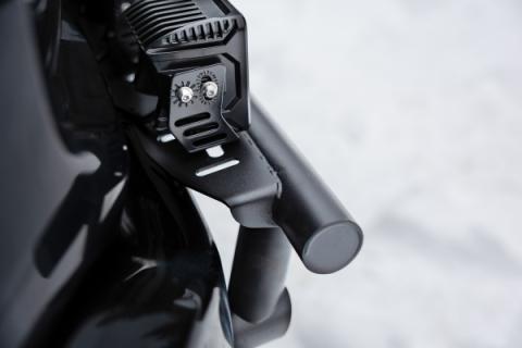 2019-Up Ram 2500 Black-Coated Bumper Light Mounting Bar MBRP