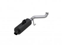 07-13 Honda Forman/ Rancher 420, 14 Honda Rancher AT420 12-13 Honda Forman/ Rancher 500 1.75 Inch Single Slip-On System with Sport Muffler Sport Series MBRP