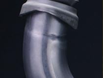 Exhaust Manifold Down Pipe 2.5 in w/Standard Manifolds 2 Bolt Flange Hardware Not Incl Natural 409 Stainless Steel Pypes Exhaust