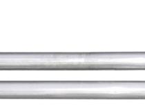 Exhaust Manifold Down Pipe 2.5 in w/Standard Manifolds 3 Bolt Flange Hardware Not Incl Natural 409 Stainless Steel Pypes Exhaust