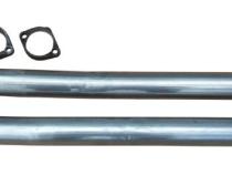 64-74 Pontiac 2.5 Inch Manifold Downpipes With HO-Ram Air 2 and 3 Bolt Flanges 409 Stainless Pypes Performance Exhaust