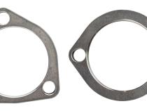 64-74 Pontiac 2.5 Inch Manifold Downpipes With HO-Ram Air 2 and 3 Bolt Flanges 409 Stainless Pypes Performance Exhaust