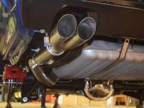 Exhaust Tail Pipe Tip Set 70-71 Pontiac GTO 2.5 in To Dual 22.5 in Slip Fit Clamp On Hardware Not Incl Polished 304 Stainless Steel Pair Pypes Exhaust