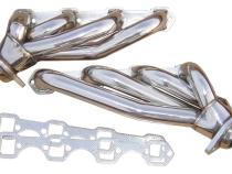 Shorty Exhaust Header 79-93 Ford Mustang 50 Hardware/Gaskets Incl Polished 304 Stainless Steel Pypes Exhaust