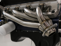 Shorty Exhaust Header 79-93 Ford Mustang 50 Hardware/Gaskets Incl Polished 304 Stainless Steel Pypes Exhaust