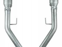2005-2010 Mustang Long Tube Headers and EPA Compliant Catted H-Pipe Kit 304 Stainless Pypes Performance Exhaust
