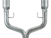 2005-2010 Mustang Long Tube Headers and EPA Compliant Catted X-Pipe Kit 304 Stainless Pypes Performance Exhaust