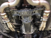 2015-2017 Mustang Long Tube Header Kit With Catalytic Converters 304 Stainless Pypes Performance Exhaust