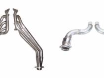 2018-2023 Mustang Long Tube Header Kit With Catalytic Converters 304 Stainless Pypes Performance Exhaust