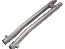 2015-2024 Mustang Resonator Delete H-Pipe 409 Stainless Pypes Performance Exhaust