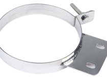 Diesel Stack Exhaust Clamp 6 in Polished 304 Stainless Steel Pypes Exhaust
