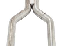 3 Inch Universal H-Pipe Crossover Exhaust Kit Mandrel Bent 409 Stainless Steel Pypes Exhaust